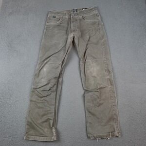 Kuhl Rydr Pants Mens 30x30 Brown Hiking Outdoor Workwear Cargo Relaxed Fit